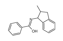 N-(2-methyl-2,3-dihydro-1H-inden-1-yl)benzamide Structure