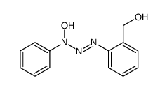 [2-[(N-hydroxyanilino)diazenyl]phenyl]methanol结构式