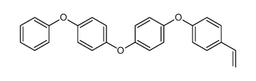 1-ethenyl-4-[4-(4-phenoxyphenoxy)phenoxy]benzene结构式