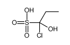 1-chloro-1-hydroxypropane-1-sulfonic acid Structure