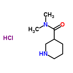 4-Piperidinecarboxamide,N,N-dimethyl-, hydrochloride (1:1) picture