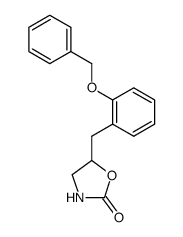 5-(2-benzyloxy-benzyl)-oxazolidin-2-one结构式