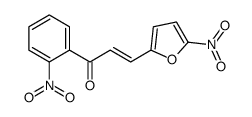 (Z)-3-(5-nitrofuran-2-yl)-1-(2-nitrophenyl)prop-2-en-1-one结构式