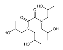 N,N,N',N'-tetrakis(2-hydroxypropyl)oxamide Structure