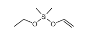 ethoxydimethyl(vinyloxy)silane Structure