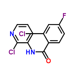 2-Chloro-N-(2-chloro-3-pyridinyl)-4-fluorobenzamide结构式