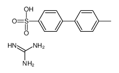 guanidine,4-(4-methylphenyl)benzenesulfonic acid结构式