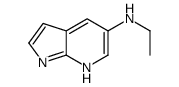 N-Ethyl-1H-pyrrolo[2,3-b]pyridin-5-amine结构式