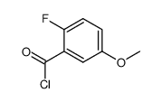 2-fluoro-5-methoxybenzoyl chloride结构式