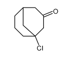 (1R,5S)-1-Chloro-bicyclo[3.3.1]nonan-3-one结构式