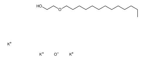 Poly(oxy-1,2-ethanediyl), .alpha.-tridecyl-.omega.-hydroxy-, phosphate, potassium salt Structure