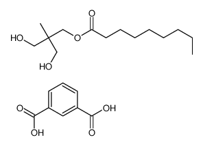 benzene-1,3-dicarboxylic acid,[3-hydroxy-2-(hydroxymethyl)-2-methylpropyl] nonanoate Structure