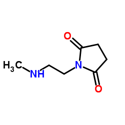 2,5-Pyrrolidinedione,1-[2-(methylamino)ethyl]-(9CI)图片