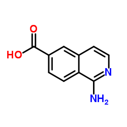 6-Isoquinolinecarboxylicacid,1-amino-(9CI) structure