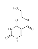 N-(2-hydroxyethyl)-2,4-dioxo-1H-pyrimidine-5-carboxamide picture