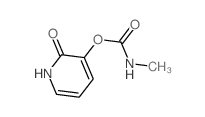 (2-oxo-1H-pyridin-3-yl) N-methylcarbamate structure