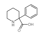 2-Phenylpiperidine-2-carboxylic acid结构式