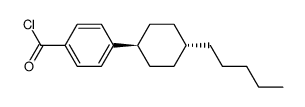 Benzoyl chloride, 4-(4-pentylcyclohexyl)-, trans- picture