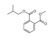 1-O-methyl 2-O-(2-methylpropyl) benzene-1,2-dicarboxylate Structure