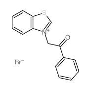 2-benzothiazol-3-yl-1-phenyl-ethanone Structure