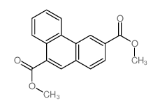 dimethyl phenanthrene-3,9-dicarboxylate Structure