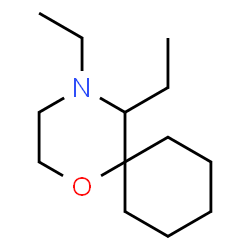 1-Oxa-4-azaspiro[5.5]undecane,4,5-diethyl-(9CI) Structure