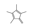 1,2,3,4-tetramethyl-5-methylidene-cyclopenta-1,3-diene结构式
