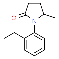 2-Pyrrolidinone,1-(2-ethylphenyl)-5-methyl-(9CI)结构式