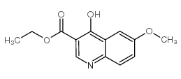 4-羟基-6-甲氧基喹啉-3-羧酸乙酯图片
