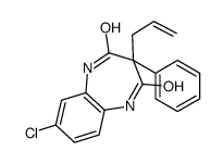 7-chloro-3-phenyl-3-prop-2-enyl-1,5-dihydro-1,5-benzodiazepine-2,4-dione Structure