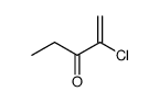 2-chloropent-1-en-3-one结构式