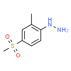 Hydrazine, [2-methyl-4-(methylsulfonyl)phenyl]- (9CI) picture