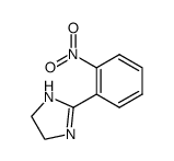 2-(2-nitrophenyl)-2-imidazoline结构式