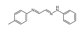 1-phenyl-5-p-tolyl-1,2,5-triazapentadiene Structure