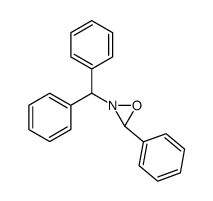 2-benzhydryl-3-phenyl-1,2-oxaziridine Structure