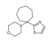 4-[1-(1,3-thiazol-2-yl)cycloheptyl]morpholine Structure