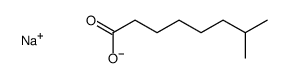 sodium,7-methyloctanoate结构式