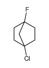 4-chloro-1-fluorobicyclo[2.2.1]heptane Structure