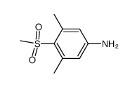 4-methanesulfonyl-3,5-dimethyl-aniline Structure