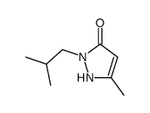 3-Pyrazolin-5-one,1-isobutyl-3-methyl- (5CI) picture