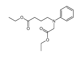 4-(N-ethoxycarbonylmethyl-anilino)-butyric acid ethyl ester结构式