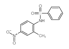 N-(2-methyl-4-nitro-phenyl)benzenesulfonamide picture