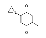 2-aziridin-1-yl-5-methyl-[1,4]benzoquinone Structure