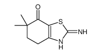 2-amino-6,6-dimethyl-4,5-dihydro-1,3-benzothiazol-7-one Structure