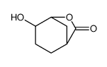 4-hydroxy-6-oxabicyclo[3.2.1]octan-7-one结构式