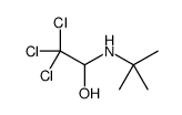 1-(tert-butylamino)-2,2,2-trichloroethanol结构式