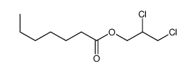 2,3-dichloropropyl heptanoate结构式