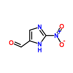 2-Nitro-5-imidazolcarboxaldehyde结构式