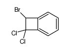 8-bromo-7,7-dichlorobicyclo[4.2.0]octa-1,3,5-triene结构式