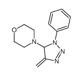 4-(5-methylidene-3-phenyl-4H-triazol-4-yl)morpholine结构式